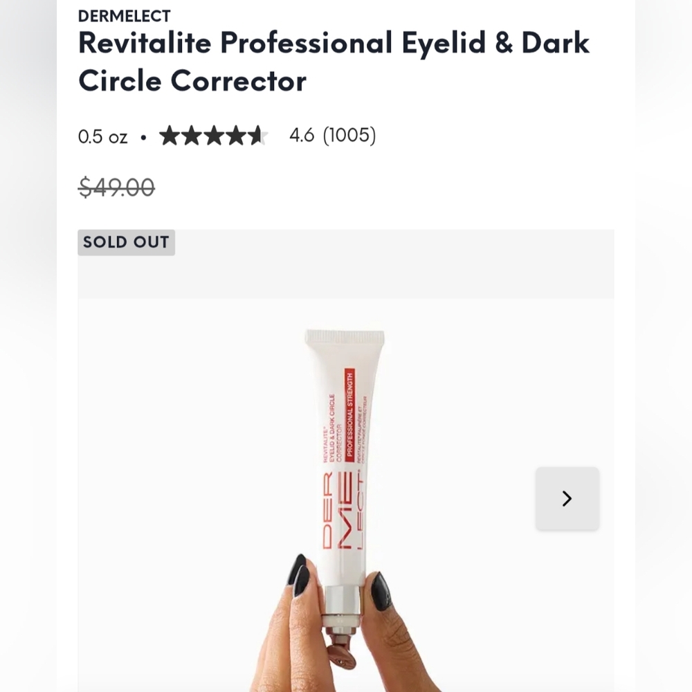 Dermelect Revitalite Eyelid & Dark Circle Corrector